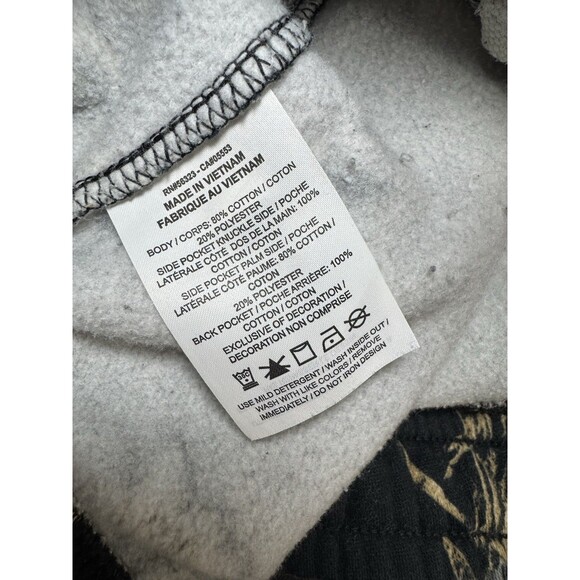 Nike Men's medium Black floral Gold Jogger Pants sweatpants comfy white SIZE XL - Picture 9 of 10